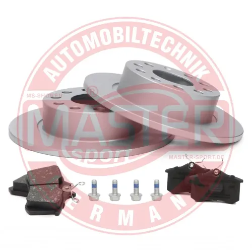 Bremsensatz, Scheibenbremse Hinterachse MASTER-SPORT GERMANY 201052772 Bild Bremsensatz, Scheibenbremse Hinterachse MASTER-SPORT GERMANY 201052772