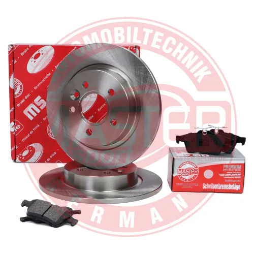Bremsensatz, Scheibenbremse Hinterachse MASTER-SPORT GERMANY 201101580 Bild Bremsensatz, Scheibenbremse Hinterachse MASTER-SPORT GERMANY 201101580