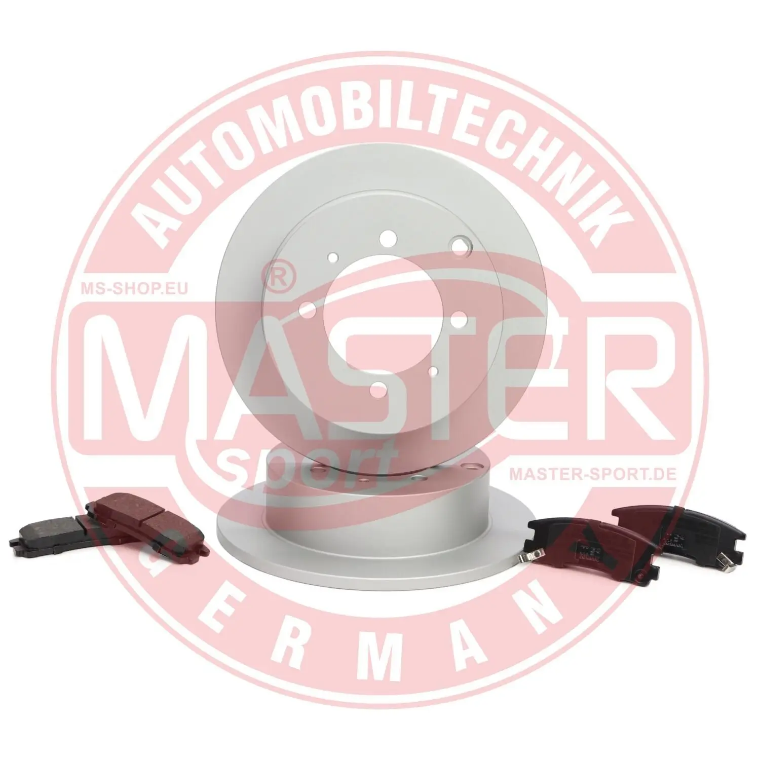 Bremsensatz, Scheibenbremse Hinterachse MASTER-SPORT GERMANY 201102400