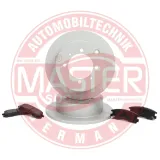 Bremsensatz, Scheibenbremse Hinterachse MASTER-SPORT GERMANY 201102400