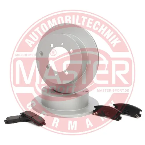 Bremsensatz, Scheibenbremse Hinterachse MASTER-SPORT GERMANY 201102400 Bild Bremsensatz, Scheibenbremse Hinterachse MASTER-SPORT GERMANY 201102400