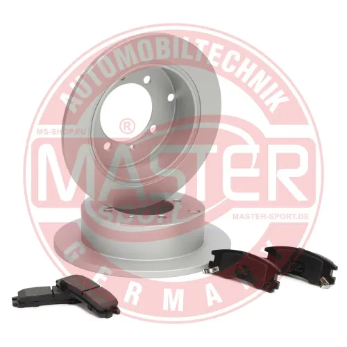 Bremsensatz, Scheibenbremse Hinterachse MASTER-SPORT GERMANY 201102400 Bild Bremsensatz, Scheibenbremse Hinterachse MASTER-SPORT GERMANY 201102400