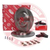 Bremsensatz, Scheibenbremse Hinterachse MASTER-SPORT GERMANY 201201780