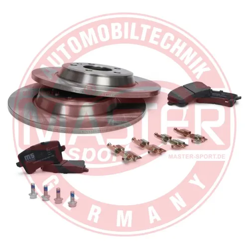 Bremsensatz, Scheibenbremse Hinterachse MASTER-SPORT GERMANY 201201780 Bild Bremsensatz, Scheibenbremse Hinterachse MASTER-SPORT GERMANY 201201780