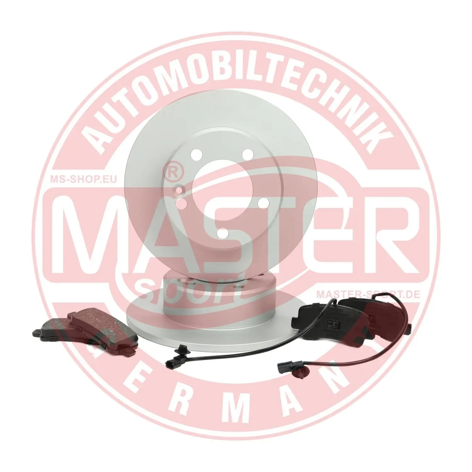 Bremsensatz, Scheibenbremse Hinterachse MASTER-SPORT GERMANY 201201900