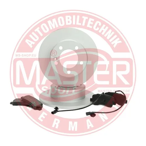 Bremsensatz, Scheibenbremse Hinterachse MASTER-SPORT GERMANY 201201900 Bild Bremsensatz, Scheibenbremse Hinterachse MASTER-SPORT GERMANY 201201900