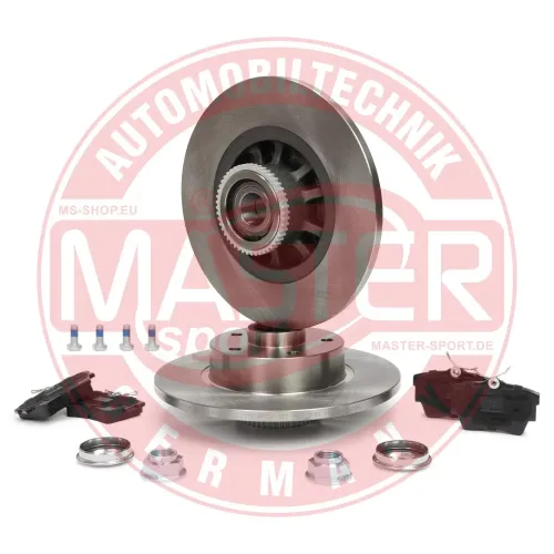 Bremsensatz, Scheibenbremse Hinterachse MASTER-SPORT GERMANY 201202170 Bild Bremsensatz, Scheibenbremse Hinterachse MASTER-SPORT GERMANY 201202170