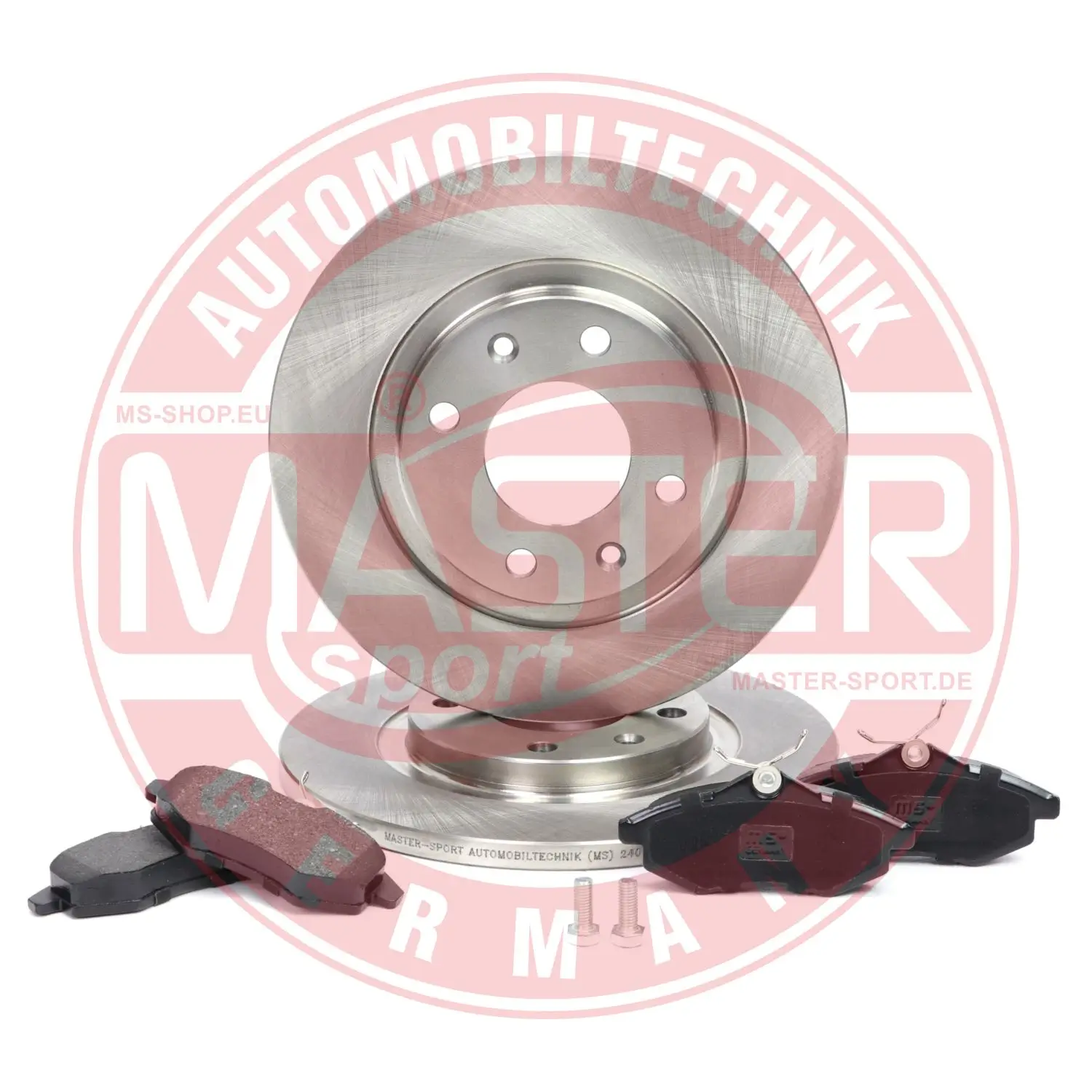 Bremsensatz, Scheibenbremse Vorderachse MASTER-SPORT GERMANY 201301840