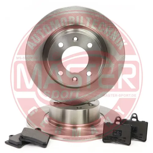 Bremsensatz, Scheibenbremse Hinterachse MASTER-SPORT GERMANY 201401120 Bild Bremsensatz, Scheibenbremse Hinterachse MASTER-SPORT GERMANY 201401120