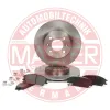 Bremsensatz, Scheibenbremse Vorderachse MASTER-SPORT GERMANY 201901160 Bild Bremsensatz, Scheibenbremse Vorderachse MASTER-SPORT GERMANY 201901160