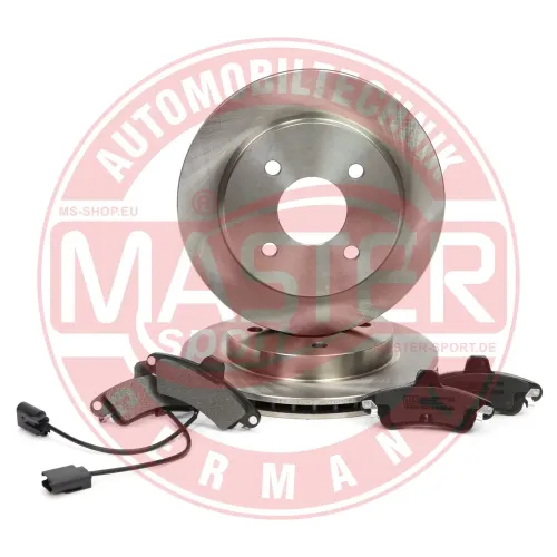 Bremsensatz, Scheibenbremse Hinterachse MASTER-SPORT GERMANY 202001460 Bild Bremsensatz, Scheibenbremse Hinterachse MASTER-SPORT GERMANY 202001460