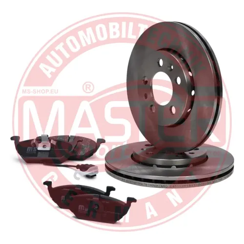 Bremsensatz, Scheibenbremse Vorderachse MASTER-SPORT GERMANY 202201510 Bild Bremsensatz, Scheibenbremse Vorderachse MASTER-SPORT GERMANY 202201510