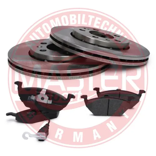 Bremsensatz, Scheibenbremse Vorderachse MASTER-SPORT GERMANY 202201510 Bild Bremsensatz, Scheibenbremse Vorderachse MASTER-SPORT GERMANY 202201510