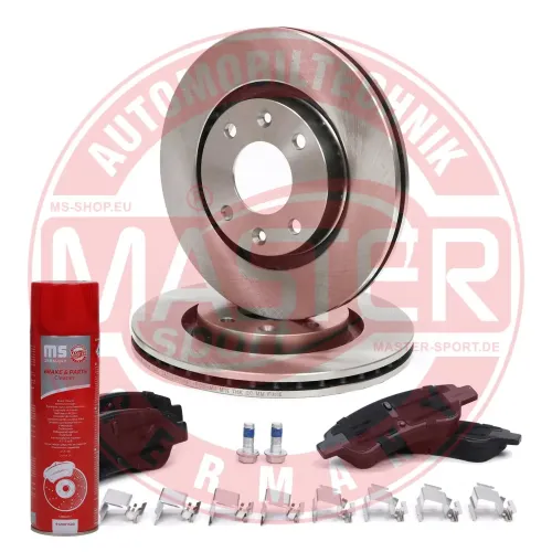 Bremsensatz, Scheibenbremse Vorderachse MASTER-SPORT GERMANY 202201940P Bild Bremsensatz, Scheibenbremse Vorderachse MASTER-SPORT GERMANY 202201940P