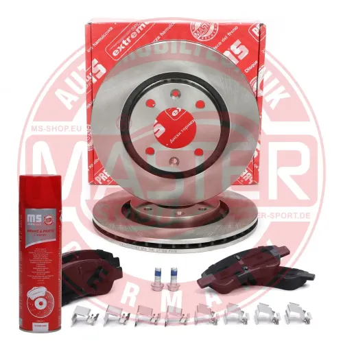Bremsensatz, Scheibenbremse Vorderachse MASTER-SPORT GERMANY 202201940P Bild Bremsensatz, Scheibenbremse Vorderachse MASTER-SPORT GERMANY 202201940P