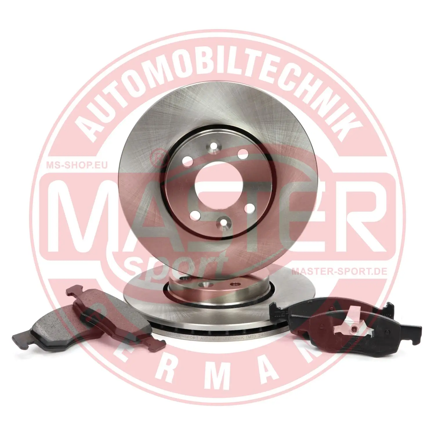 Bremsensatz, Scheibenbremse Vorderachse MASTER-SPORT GERMANY 202202160