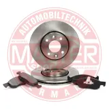 Bremsensatz, Scheibenbremse Vorderachse MASTER-SPORT GERMANY 202202160