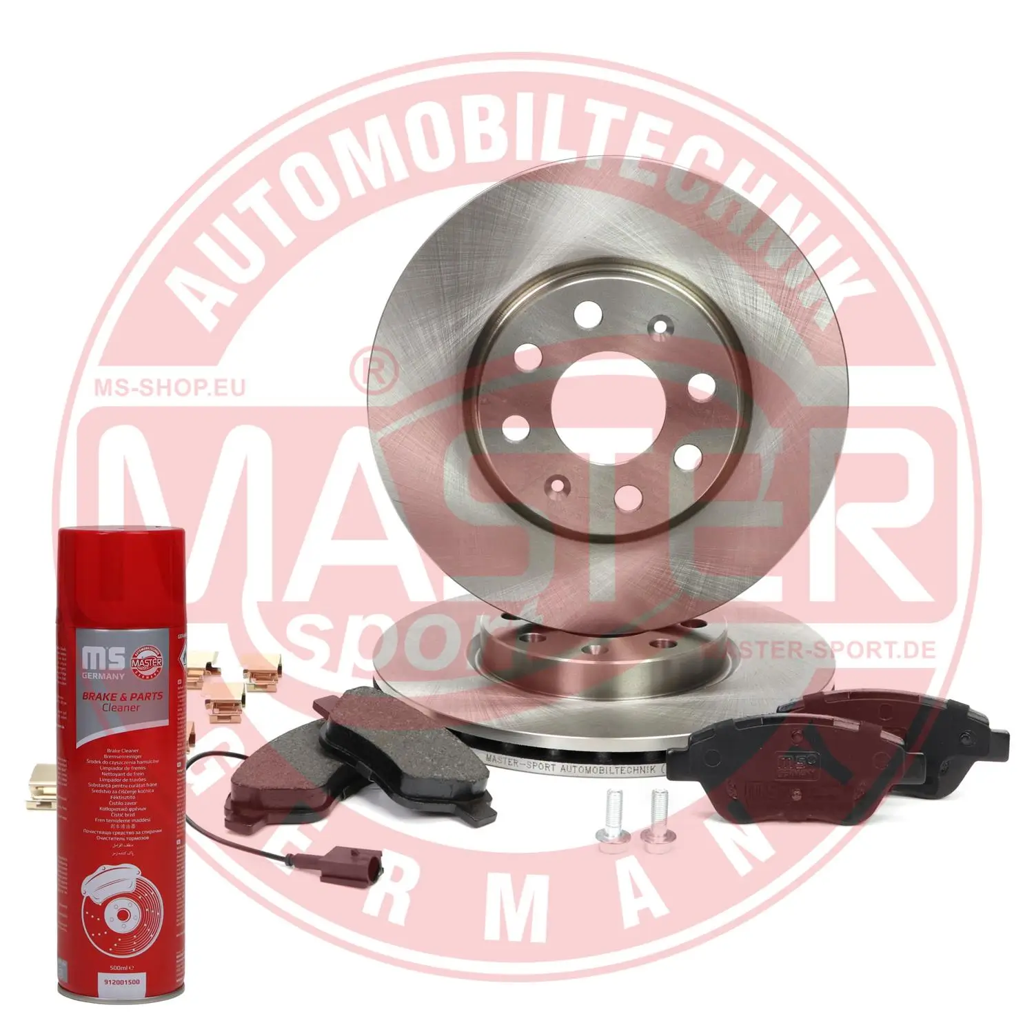 Bremsensatz, Scheibenbremse Vorderachse MASTER-SPORT GERMANY 202202310P