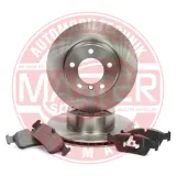 Bremsensatz, Scheibenbremse Vorderachse MASTER-SPORT GERMANY 202202381