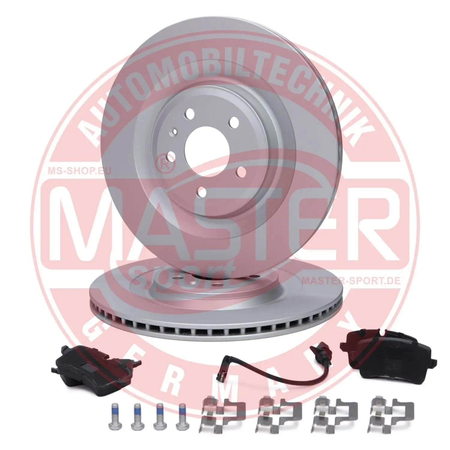 Bremsensatz, Scheibenbremse Hinterachse MASTER-SPORT GERMANY 202202731