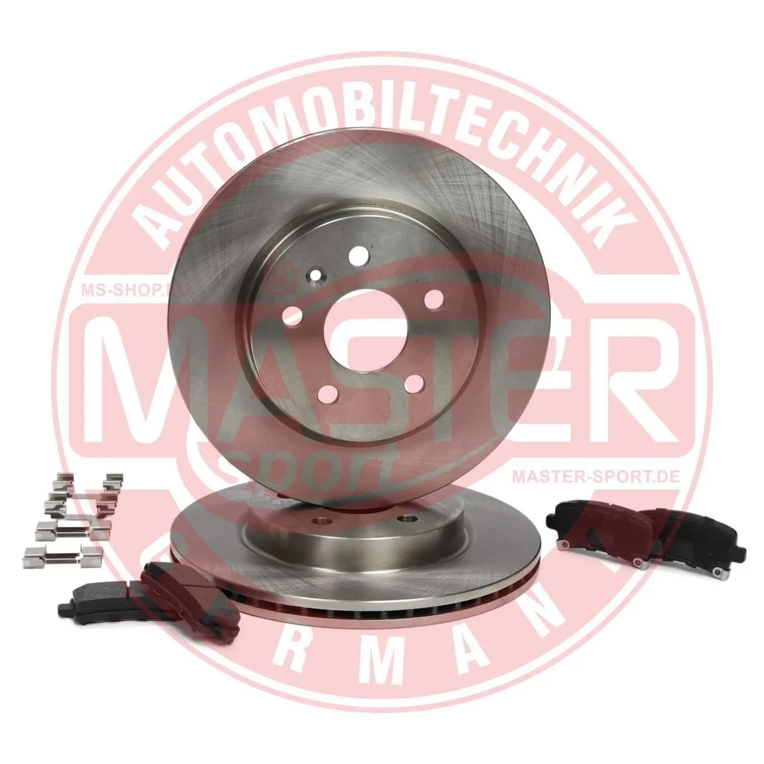 Bremsensatz, Scheibenbremse Hinterachse MASTER-SPORT GERMANY 202301140