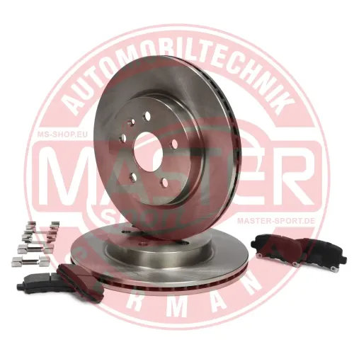 Bremsensatz, Scheibenbremse Hinterachse MASTER-SPORT GERMANY 202301140 Bild Bremsensatz, Scheibenbremse Hinterachse MASTER-SPORT GERMANY 202301140