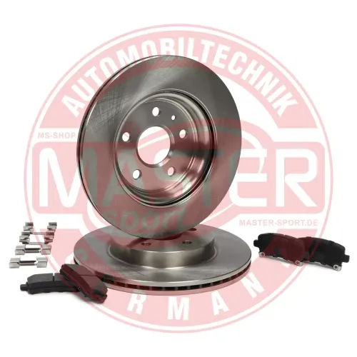 Bremsensatz, Scheibenbremse Hinterachse MASTER-SPORT GERMANY 202301140 Bild Bremsensatz, Scheibenbremse Hinterachse MASTER-SPORT GERMANY 202301140