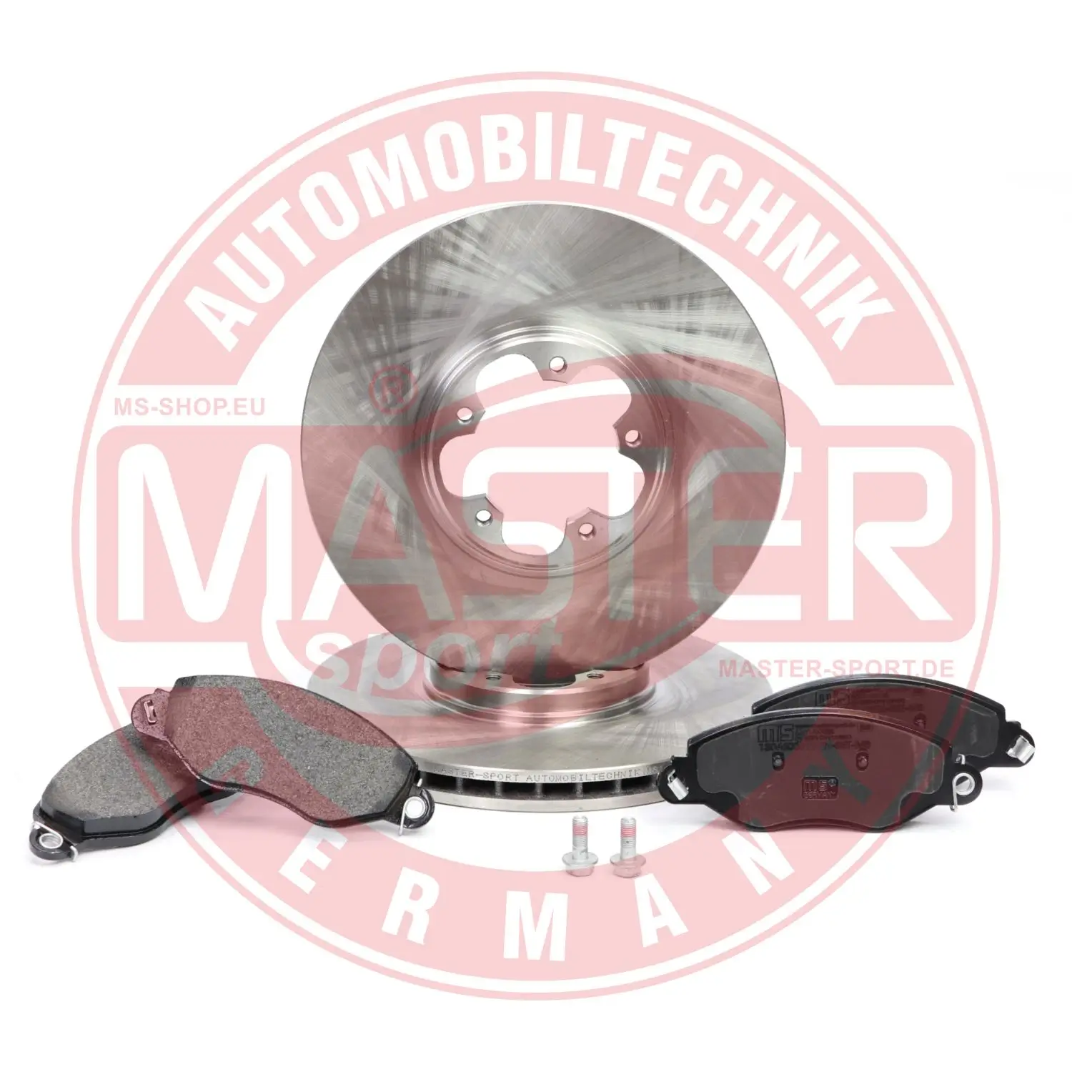Bremsensatz, Scheibenbremse Vorderachse MASTER-SPORT GERMANY 202401670