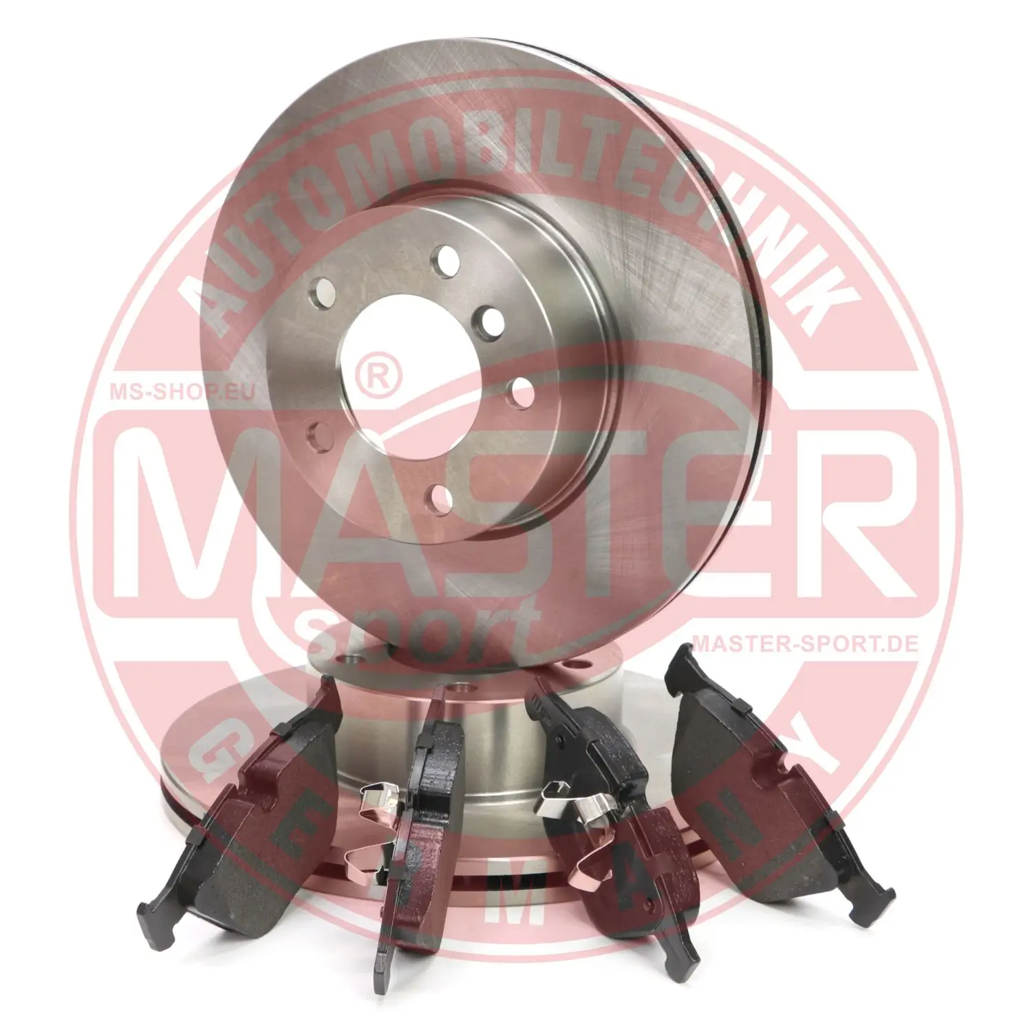 Bremsensatz, Scheibenbremse Vorderachse MASTER-SPORT GERMANY 202402030