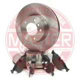 Bremsensatz, Scheibenbremse Vorderachse MASTER-SPORT GERMANY 202402030