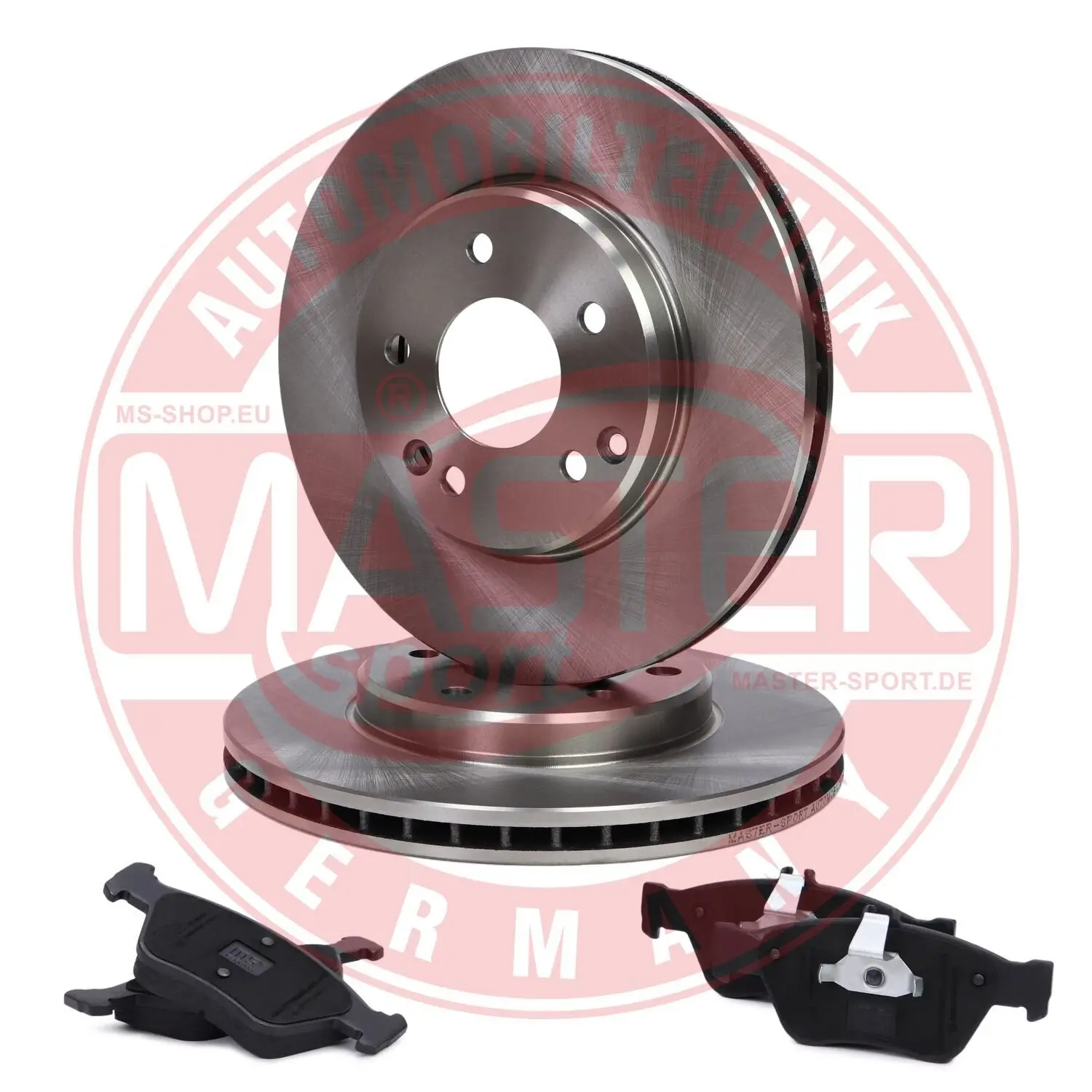Bremsensatz, Scheibenbremse Vorderachse MASTER-SPORT GERMANY 202501100
