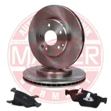 Bremsensatz, Scheibenbremse Vorderachse MASTER-SPORT GERMANY 202501100