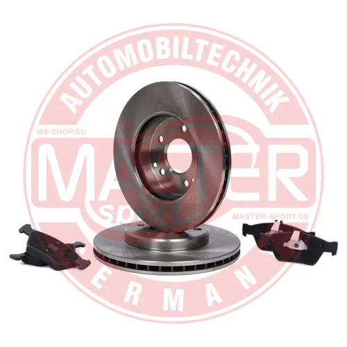 Bremsensatz, Scheibenbremse Vorderachse MASTER-SPORT GERMANY 202501100 Bild Bremsensatz, Scheibenbremse Vorderachse MASTER-SPORT GERMANY 202501100