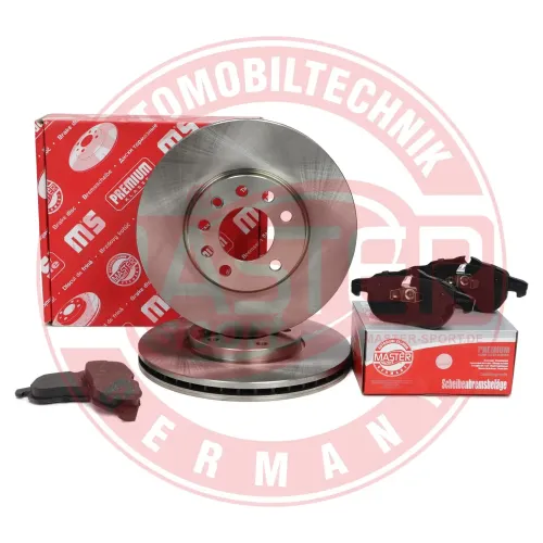 Bremsensatz, Scheibenbremse Vorderachse MASTER-SPORT GERMANY 202501410 Bild Bremsensatz, Scheibenbremse Vorderachse MASTER-SPORT GERMANY 202501410