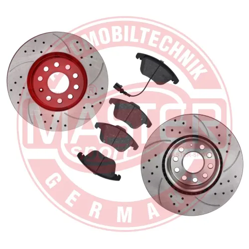 Bremsensatz, Scheibenbremse Vorderachse MASTER-SPORT GERMANY 202521582 Bild Bremsensatz, Scheibenbremse Vorderachse MASTER-SPORT GERMANY 202521582