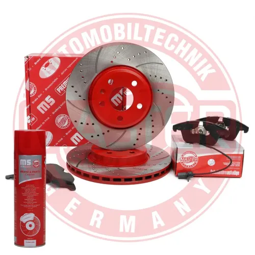 Bremsensatz, Scheibenbremse Vorderachse MASTER-SPORT GERMANY 202521840P Bild Bremsensatz, Scheibenbremse Vorderachse MASTER-SPORT GERMANY 202521840P