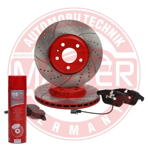 Bremsensatz, Scheibenbremse Vorderachse MASTER-SPORT GERMANY 202521840P Bild Bremsensatz, Scheibenbremse Vorderachse MASTER-SPORT GERMANY 202521840P