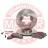 Bremsensatz, Scheibenbremse Vorderachse MASTER-SPORT GERMANY 202801570 Bild Bremsensatz, Scheibenbremse Vorderachse MASTER-SPORT GERMANY 202801570