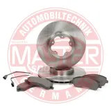 Bremsensatz, Scheibenbremse Vorderachse MASTER-SPORT GERMANY 202801570