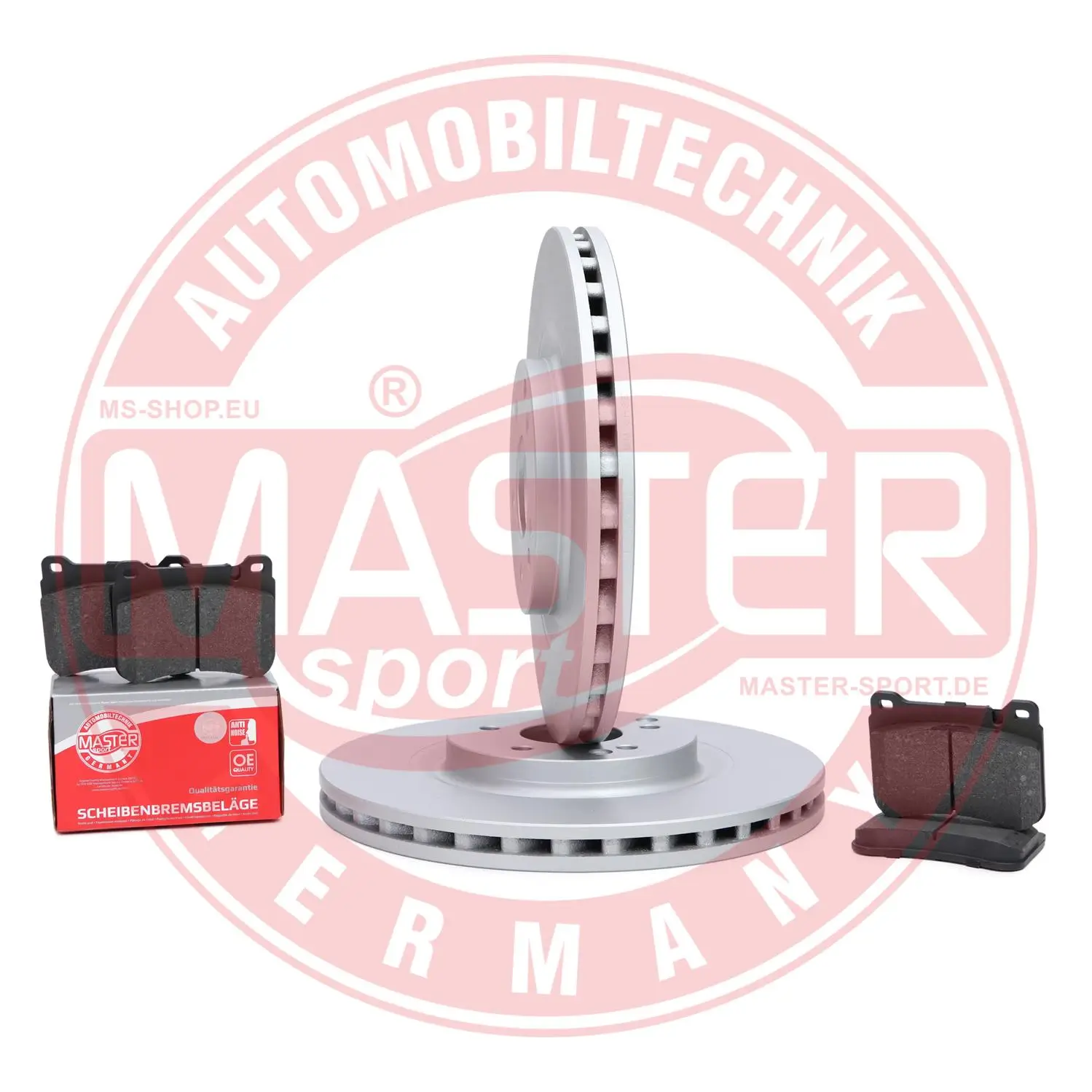 Bremsensatz, Scheibenbremse Vorderachse MASTER-SPORT GERMANY 202801880