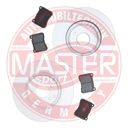 Bremsensatz, Scheibenbremse Vorderachse MASTER-SPORT GERMANY 202801880 Bild Bremsensatz, Scheibenbremse Vorderachse MASTER-SPORT GERMANY 202801880