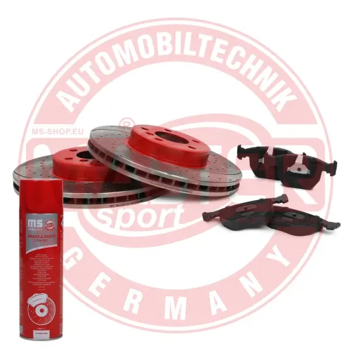 Bremsensatz, Scheibenbremse Vorderachse MASTER-SPORT GERMANY 203021090P Bild Bremsensatz, Scheibenbremse Vorderachse MASTER-SPORT GERMANY 203021090P