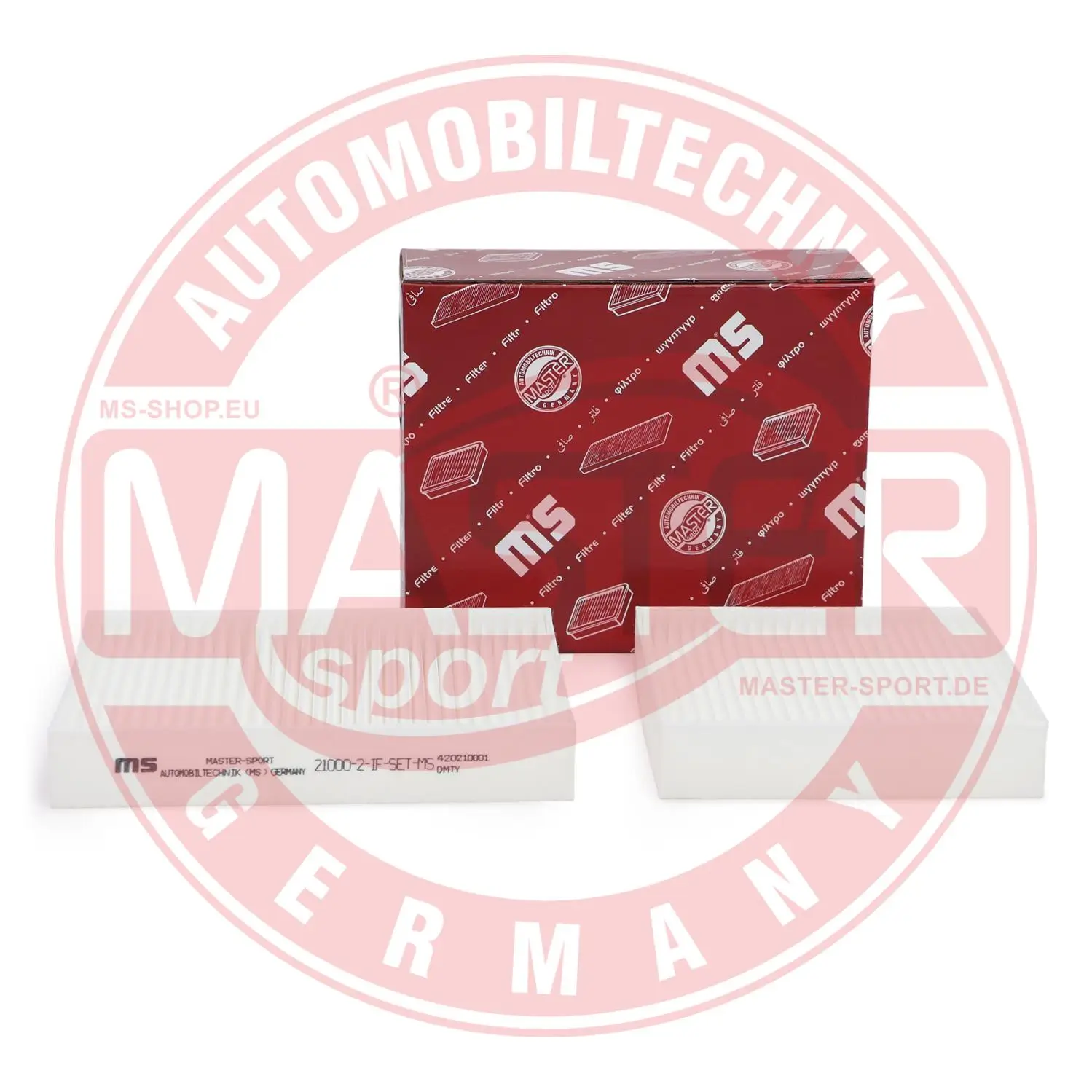 Filter, Innenraumluft MASTER-SPORT GERMANY 21000-2-IF-SET-MS