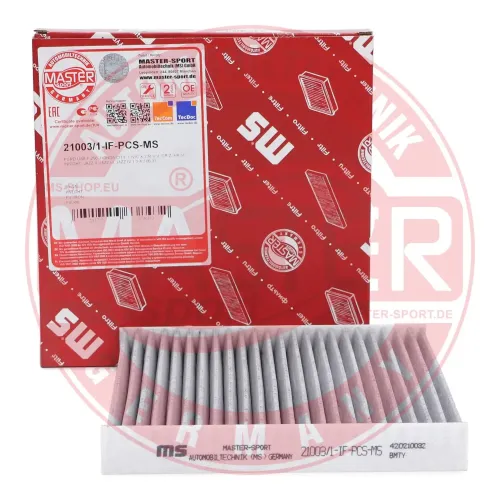 Filter, Innenraumluft MASTER-SPORT GERMANY 21003/1-IF-PCS-MS Bild Filter, Innenraumluft MASTER-SPORT GERMANY 21003/1-IF-PCS-MS