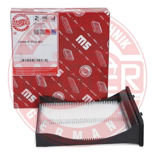 Filter, Innenraumluft MASTER-SPORT GERMANY 22004-IF-PCS-MS Bild Filter, Innenraumluft MASTER-SPORT GERMANY 22004-IF-PCS-MS