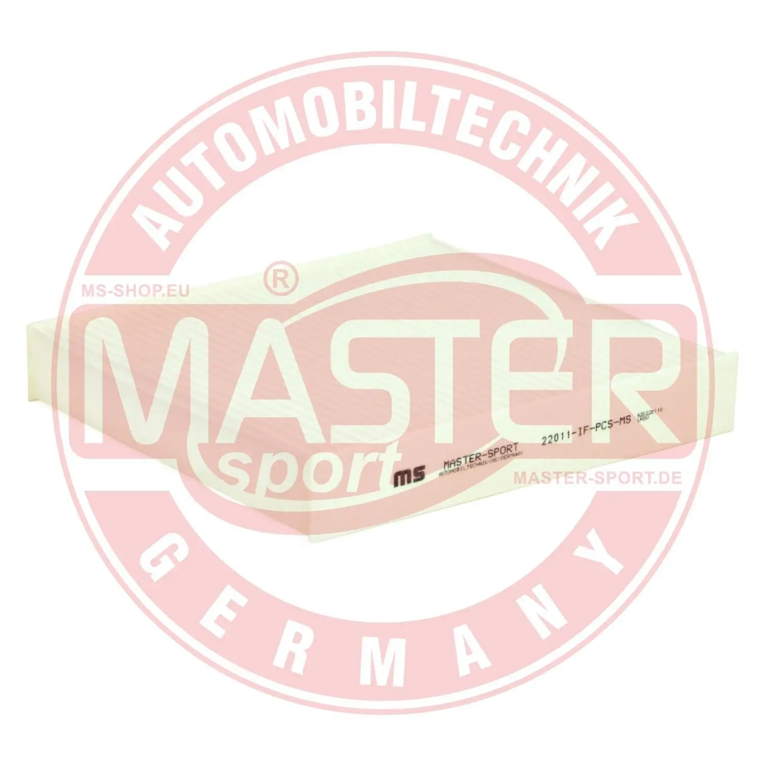 Filter, Innenraumluft MASTER-SPORT GERMANY 22011-IF-PCS-MS