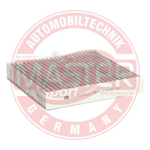 Filter, Innenraumluft MASTER-SPORT GERMANY 22011/1-IF-PCS-MS Bild Filter, Innenraumluft MASTER-SPORT GERMANY 22011/1-IF-PCS-MS