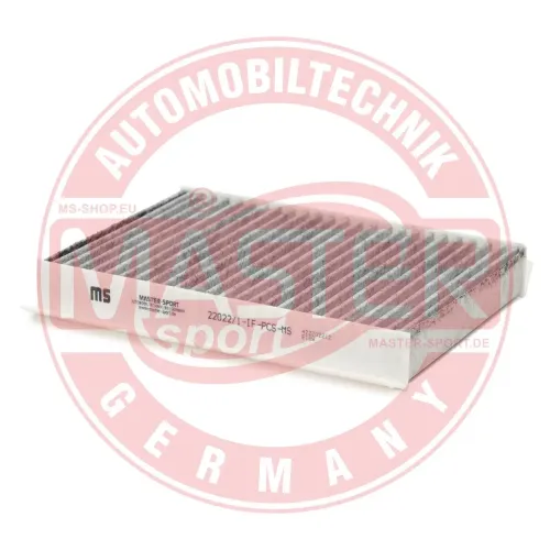 Filter, Innenraumluft MASTER-SPORT GERMANY 22022/1-IF-PCS-MS Bild Filter, Innenraumluft MASTER-SPORT GERMANY 22022/1-IF-PCS-MS