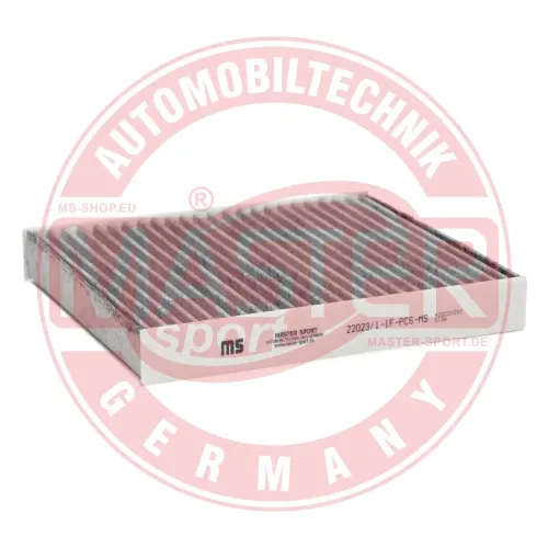 Filter, Innenraumluft MASTER-SPORT GERMANY 22023/1-IF-PCS-MS Bild Filter, Innenraumluft MASTER-SPORT GERMANY 22023/1-IF-PCS-MS