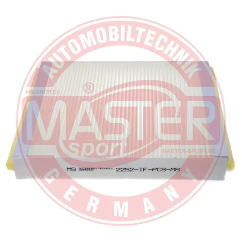 Filter, Innenraumluft MASTER-SPORT GERMANY 2252-IF-PCS-MS Bild Filter, Innenraumluft MASTER-SPORT GERMANY 2252-IF-PCS-MS